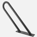 Wall-mounted Handrail Black Handrails For Indoor Stairs U-shaped Handrail