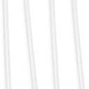 Simple Modern Straw Lid Replacement Straws - Four Pack - Fits All Summit and Hydro Flask Wide Mouth Water Bottle Sizes - Insulated Cap for 10, 12, 14, 16, 18, 20, 22, 24, 32, 40, 64 & 84 oz - Clear