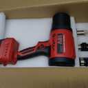 2 in 1 Cordless Leaf Blower for Milwaukee 18V Battery, 740-CFM 190-MPH Handheld Electric Dust Blower, 77 Inch Adjustable Pole, Battery Powered Blower for Lawn, Gutters, Eaves (Battery Not Included)