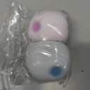 Gezan Shapeable Squishy Toys Stress Balls Stress Relief Sand Glutinous Balls Fidget Toys for Adults Anxiety Relief (Blue,Purple)