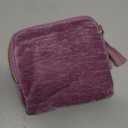 Travel Jewelry Case Small Soft Velvet Organizer Pouch Travel Gifts for Women Storage Bags Mini Jewelry Bag for Gemstones Bracelets Healing Crystal Earring Necklaces Small Pouch Bag Purple