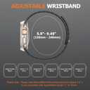 Odbeai Magnetic Sport Band Compatible with Apple Watch Ultra 3 2/Ultra Band for Men 49mm 46mm 45mm 44mm 42mm,Strong Magnet Outdoors Rugged Soft Silicone Strap for iWatch All Series 11 10 9-1 SE Men