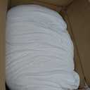 100% Natural Talalay Latex Pillow Sleeping Bed Pillows, Extra Soft Luxury Queen Pillow, Perfectly Aligns for Side/Back Pain, Stomach, Neck, Removable Breathable Cotton Cover (1, Queen (Mid Loft))
