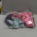 10PCS Artificial Cherry Blossom Branches Silk Spring Peach Blossom Fake Flowers Arrangements for Home Wedding Decoration (Pink)