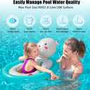 T-Cell-5 Pool Salt Cell Chlorinator System Replacement, Fit for Compatible Hayward GLX-CELL-5-TurboCell, UP to 20K Gallon In-Ground Pools, Durable Salt Cell Chlorine Generator