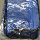 Drawstring Backpack Sandproof Beach Backpack with Shoe Compartment & Wet Pocket Waterproof Mesh Swim Bag Pool Bag for Gym, Travel and Workout Gear (Blue)