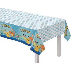 Amscan Pokemon Design Plastic Table Cover - 52' x 96' | Multicolor | 1 Pc