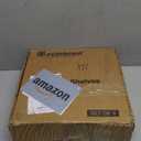 Forbena Black Floating Corner Bookshelf for Wall Set of 4, Large Corner Plant Shelves for Living Room, Rustic Rounded Hanging Bookshelves Wall Mounted for Bedroom Books, Kitchen, Closet, Office (12" Depth)