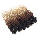 Faux Locs Crochet Hair For Women Soft Locs 18 Inch Goddess Crochet Hair Curly Ends Dreadlocks Boho Style Synthetic Braiding Hair Extensions(6 Packs,1b/30/27)