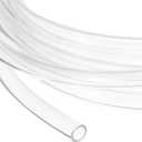 uxcell Clear PVC Tubing, 7mm ID x 9mm OD - 15ft PVC Tube Lightweight Vinyl Hose, Transparent Flexible Plastic Water Tubing for Air Oil Water Transfer Aquarium Irrigation