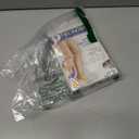 Truform 20-30 Mmhg Compression Stockings for Men & Women, Thigh High Length, Dot Top, Closed Toe, Beige, Medium (Medium (1 Pair))