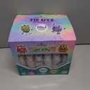 30 Colors Tie Dye Kit, Tie Dye Set for Kids, Pre-Filled Tye Dye Bottles, Non Toxic Permanent Fabric Dye Art Set, Easy DIY Fabric Art - Create Fun (30 Colors)