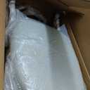 Kitchen Dining Chairs Set of 2 Modern Soft Linen Farmhouse Dining Room Chair with Metal Legs, Beige/Original