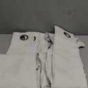 Linen Blackout Curtain Durable Thick Textured Linen Look 100% Blackout Patio Door Curtain Anti Rust Grommet Extra Wide Sliding Door Curtain Panel, 2 Pack 34x80inch - Natural