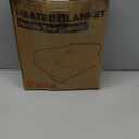 Electric Heated Blanket Full Size 72" x 84" - 5 Heat Settings & 10H Auto-Off, Microplush Flannel & Sherpa Lining, Machine Washable, Overheat Protection, Ideal Gifts for Home/Bedroom/Sofa, Dark Gray (01-dark Grey)