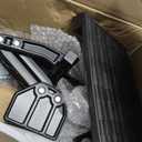 Retractable Truck Side Bed Step Compatible with 2017-2022 Ford F250 F350 Super Duty Folding Side Bed Step Replace# 75413-01A
