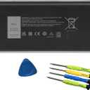 97Wh X8VWF 4XKN5 Laptop Battery Replacement for Dell Latitude 5404 5414 7404 7414 Rugged Extreme Series Notebook CJ2K1 5XT3V 0VCHGN VCWGN 09FN4 XN4KN XRJDF 0W11V7 11.1V 8550mAh