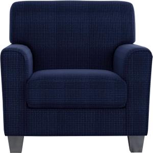 ZNSAYOTX 2 Piece Chair Covers for Living Room with Arms Anti Slip Stretch Arm Chair Slipcovers Sofa Armchair Slipcover Machine Washable Furniture Protector (Navy, Small)