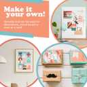 Artivo Peach Wall Collage Kit, Preppy Room Decor Aesthetic Pictures Wall Decor, Cute Picture Collage, Preppy Pictures for Wall, Teen Girls Room Decor, Cute BedroomWall Decor, 50 Set 4x6 in
