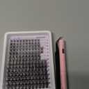 ALICE Lash Clsusters Kit Wispy Eyelash Clusters Kit Cluster 10-18mm Natural Eyelash Extension Kit 168pcs Thin Band Individual Lashes Kit with Lash Glue Bond and Seal DIY at Home