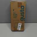 GUSTO [100 Count Kraft Disposable Paper Cups, Hot Coffee Cups Brown Unbleached - Eco-Friendly Cups (8 oz. - Kraft)