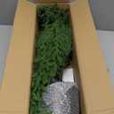 Norfolk Pine Christmas Tree Real Touch Faux Holiday Tree with Pot, Realistic Indoor Outdoor Decoration for Entryway, Living Room, Office, Apartment (4FT- 1Pack)