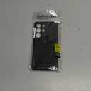 Oakxco for Samsung Galaxy S25 Ultra Case Silicone, Thin Slim Grip Soft Rubber Gel Protective Phone Case for Women, Matte Plain Solid Color Aesthetic Cute Girly Case with Camera Cover, Black