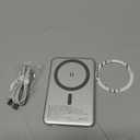 NZKEEYZI Power Bank VX5L, 0.3" Ultra Slim 5000mAh MagSafe Portable Charger 20W