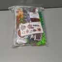 142Pcs Football Party Supplies Serves 12 People,Football Themed Party Favors with Whistles, Slap Bracelet, Tattoo Stickers, Silicone Bracelet, Keychains, Plastic Straws, Gift Bags