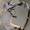 Toyota Tacoma Seat Covers 2016-2023,Truck Seat Covers for Tacoma 2016 2017 2018 2019 2020 2021 2022 2023 Double & Crew Cab SR SR5 TRD Sport TRD Off-Road TRD Pro (Grey, Full Set)