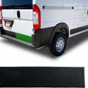 Rear Door Trim Back Door Molding Panel Trim Exterior Barn Door Plastic Trim Cover Fits for Ram Promaster 1500 2500 3500 Cargo Van 2019 2020 2021 2022 2023 2024 1ZT56JXWAB (Right Side, Black)