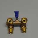 HYDRO MASTER Washing Machine Shut Off Valve1/2" Male Pipe Thread  3/4" Outlet Hose Thread.
