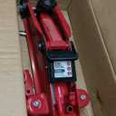 BIG RED T820014S Torin Hydraulic Trolley Service/Floor Jack with Blow Mold Carrying Storage Case, 1.5 Ton (3,000 lb) Capacity, Red