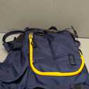 55L-70L Expandable Ski Boot Bag  Waterproof, Durable with Helmet Compartment  Ideal for Ski & Snowboard Gear  Men & Women (Navy Blue)