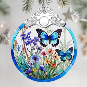Butterfly Christmas Ornament  Christmas Tree Ornament & Holiday Decor, Gifts for Nature Lovers, Butterfly Lover Gifts, Holiday & Xmas Gift
