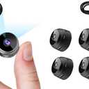 Hidden Camera 4 Packs, 1080P HD WiFi Home Indoor Outdoor Camera for Baby/Pet/Nanny, 2026 Mini Camera Remote Viewing for Security with iOS,Android Phone APP(Video Only)