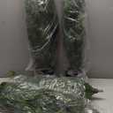 5FT Artificial Cedar Topiary Tree Lifelike Faux Cedar Pines Christmas Trees UV Rated Faux Shrubs Everygreen Plants for Front Porch Outdoor Decor Set of 2