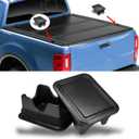 2PCS Truck Stake Pocket Covers, Truck Bed Accessories for Dodge Ram 1500 Bed Rail Caps, Truck Bed Hole Plugs Dustproof Protecting Rear Truck Holes Covers for Dodge 2019-2023 1500 2500 3500 (Black)