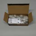 JMEXSUSS 100 LED Cool White & Multicolor Christmas Lights Indoor, Color Changing String Lights Plug in, 33ft Christmas String Lights Outdoor Waterproof for Xmas Tree Indoor Decor