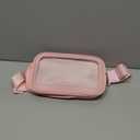 Pin Bag Fanny Pack, Ita Bag Storage Pin, Pink Crossbody Belt Bags for Women Girls Gifts, Pins Display for Sports Memorial Travel Brooches(No Pins Included)