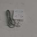 Surge Protector Power Strip - HANYCONY 8 Outlets 4 USB (2 USB C) Charging Ports, Multi Plug Outlet Extender, 5Ft Braided Extension Cord, Flat Plug Wall Mount Desk Charging Station for Home Office ETL