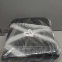 Basketball Area Rug, Black, 5'7', Sports, Unisex, Flat Woven, Medium Pile, Machine Made, Indoor, Water Resistant, Rectangular, Basketball Print, Boys Bedroom, Living Room Floor Mat (Ljj-413)