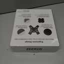 Weighted Vest for Women & Men with Reflective Stripe and Adjustable Buckle, Comfortable & Durable Rucking Vest for Walking, Running & Strength Training (8 lb, Black)