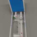 Amazon Basics Electric Toothbrush Replacement Heads, Compatible with Most Oral-B Brushes, White, 3 Count