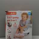 Skip Hop Go Time Multi-Stage 3 in 1 Potty Seat, White/Grey