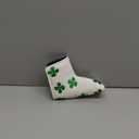 Sword &Shield sports Lucky Clover Putter Head Cover Four Leaf Clover Headcover for Scotty Cameron Ping Odyssey Taylormade (White)