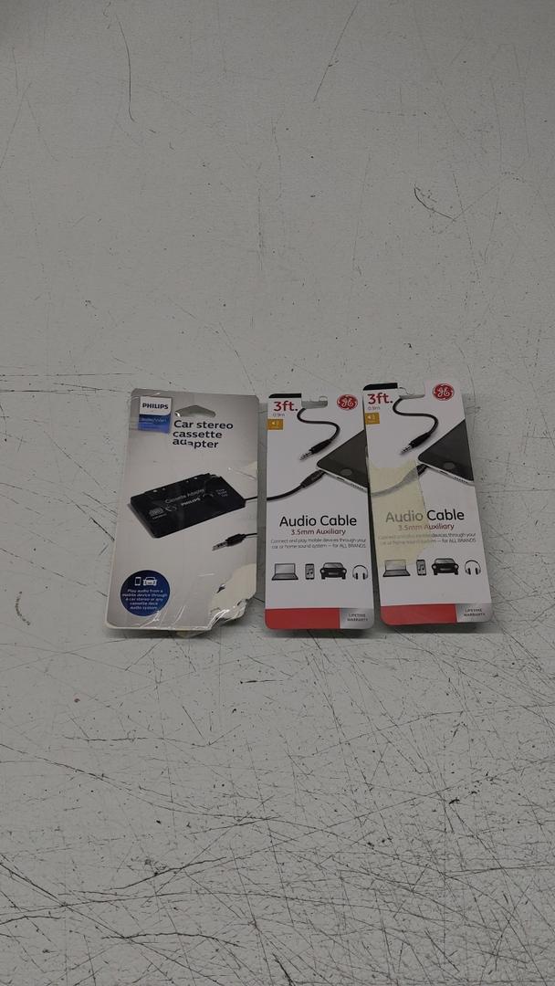 Set Audio Cables 3 Pack