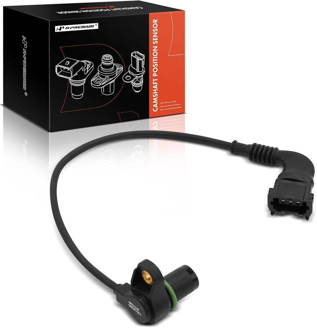 A-Premium Engine Camshaft Position Sensor Compatible with BMW 545i 645Ci 2004-2005, X5 2004-2006, Intake, Replace# 12147539172