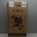 Pet Stroller for Small Dogs Cats with Wheels, Detachable Carrier, Max Load 33 lbs, Easy Folding, Compact Portable, Dog Carriage Cart Car Seat 3 in 1