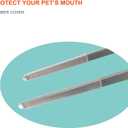 Extra Long Tweezers with Rubber Cover Tips, Fecsam Feeding Tongs - 2 Pack/18.9 inch Aquarium Stainless Steel Large Aquascape Tools for Fish Tank, TerrariumAquascaping, Reptile, Bearded Dragon